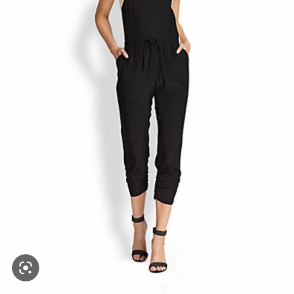 100% silk Parker 'Kaysha' jumpsuit sz M - Picture 3 of 12
